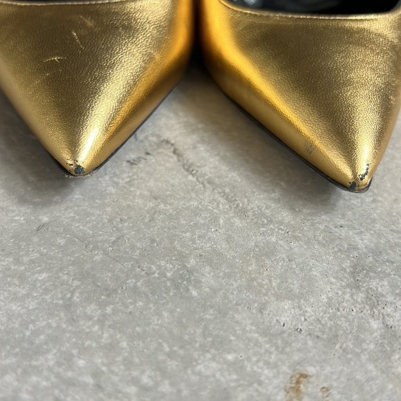 Gold Opyum YSL heels size 39 - Picture 9 of 11